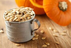 pumpkin seeds to cleanse the body from parasites